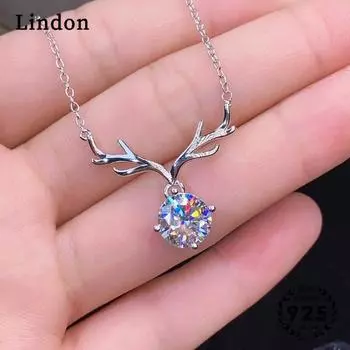 Женское ожерелье Lindon, кулон из медного сплава, циркон, модный подарок