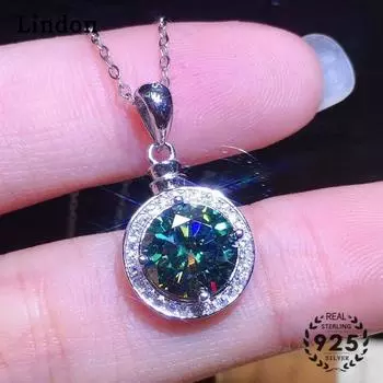 Женское ожерелье Lindon, кулон из медного сплава, циркон, модный подарок