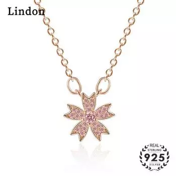 Женское ожерелье Lindon, кулон из медного сплава, циркон, модный подарок