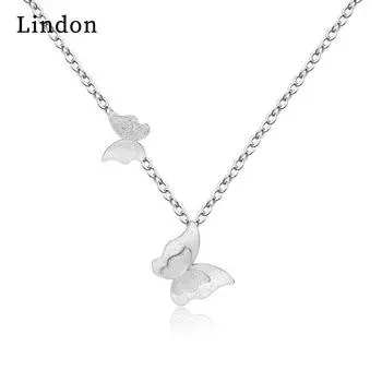 Женское ожерелье Lindon, кулон из медного сплава, циркон, модный подарок белый