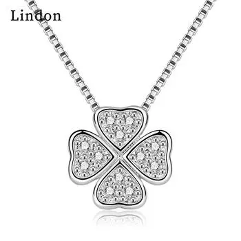 Женское ожерелье Lindon, кулон из медного сплава, циркон, модный подарок