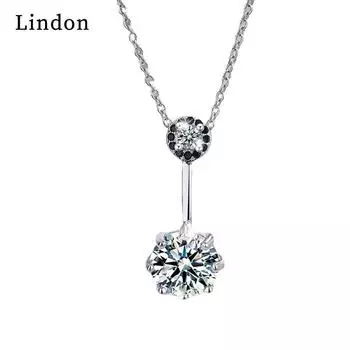 Женское ожерелье Lindon, кулон из медного сплава, циркон, модный подарок