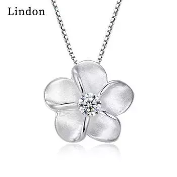 Женское ожерелье Lindon, кулон из медного сплава, циркон, модный подарок