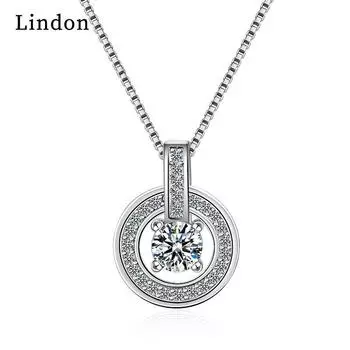 Женское ожерелье Lindon, кулон из медного сплава, циркон, модный подарок