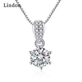 Женское ожерелье Lindon, кулон из медного сплава, циркон, модный подарок