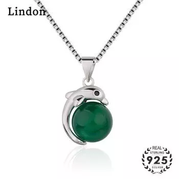 Женское ожерелье Lindon с медным цирконом в подарок красный