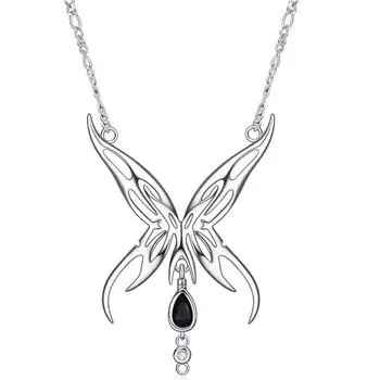 Женское ожерелье на Хэллоуин, Персонализированная подвеска в виде бабочки, Подходящие аксессуары