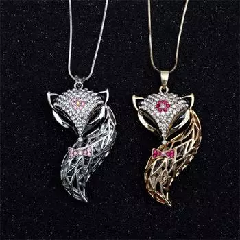 Женское ожерелье, ретро, персонализированное, модный женский кулон, аксессуар One Size золотой