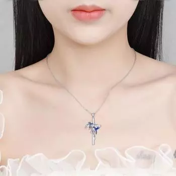 Женское ожерелье с подвеской в виде птицы, толстая полая цепочка, сплав, украшение на шею, повседневная одежда, подарок на память, легкое взрослое ожерелье на ключицу белый