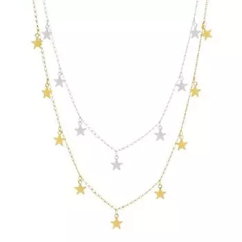 Женское ожерелье с пятиконечной звездой, колье, ювелирные изделия для вечеринок