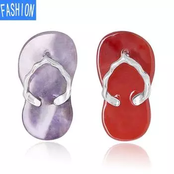 Женское ожерелье в европейском и американском стиле, пляжные тапочки из натурального камня, ожерелье с подвеской, ожерелье для влюбленных с кристаллами white crystal