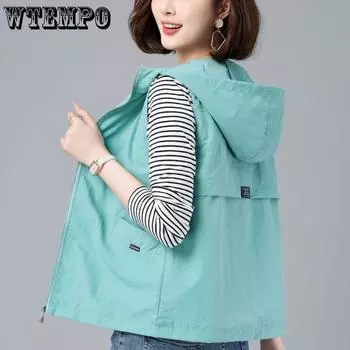 Женское пальто без рукавов, весенне-летний жилет, повседневная свободная солнцезащитная верхняя одежда, карманные жилеты, топ женский L белый