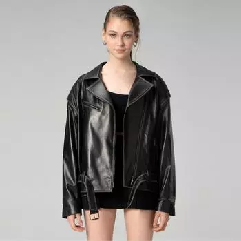 Женское пальто Dericlub из 100% натуральной кожи