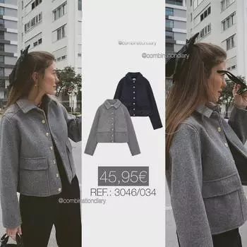 Женское пальто с лацканами и мягкими металлическими пуговицами 2023 года, однобортное, доступно в двух цветах Small чёрный