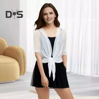 Женское пальто-шаль с v-образным вырезом, рукавом 3/4, на шнуровке, тонкое пальто, однотонное, с ремешками, повседневное, топ, коктейльная одежда для вечеринок фиолетовый