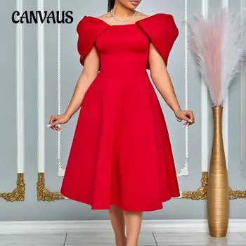 Женское платье больших размеров, модное темпераментное элегантное сексуальное вечернее платье S белый