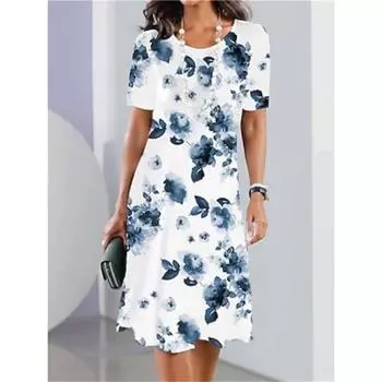 Женское платье миди повседневное платье футболка платье-футболка платье-футболка платье-футболка летнее элегантное стильное платье XS