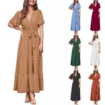 Женское платье принцессы, сексуальное плиссированное платье с v-образным вырезом на талии и короткими рукавами, карнавальное платье Марди Гра