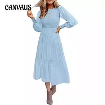 Женское платье с длинными рукавами, завязками, многослойным коротким рукавом и подолом S белый