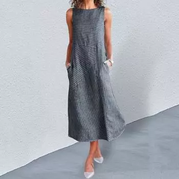 Женское платье с круглым вырезом, мягкое модное женское платье контрастного цвета, женская одежда S