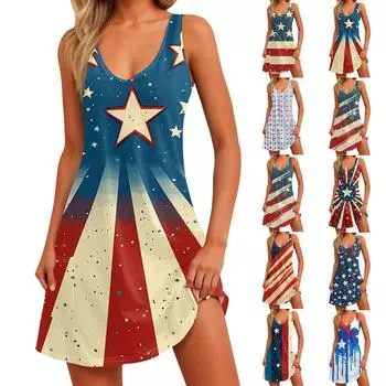 Женское платье с принтом, жилет, юбка с карманами, пляжная юбка, жилет с V-образным вырезом, юбка-жилет, юбка-жилет L