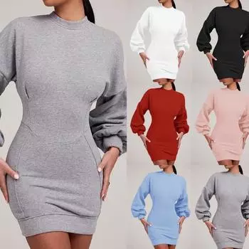 Женское платье в стиле бохо, повседневное свободное платье макси с короткими рукавами и нагрудником S чёрный