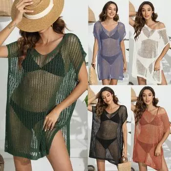 Женское платье Женское открытое сексуальное пляжное платье-рубашка Повседневные платья M белый