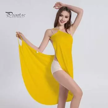 Женское пляжное платье с запахом на тонких бретельках, однотонное платье-комбинация без рукавов и спины для отдыха, платье-комбинация с нерегулярным подолом, облегающее платье миди XL светло-зеленый