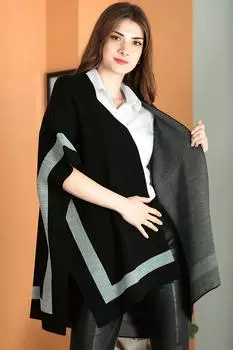 Женское пончо