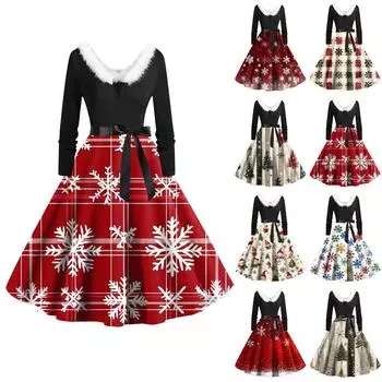 Женское повседневное и модное платье на молнии с длинными рукавами и v-образным вырезом в тон M