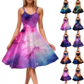 Женское повседневное модное платье с V-образным вырезом и длинными рукавами в стиле ретро с принтом «любовь» L