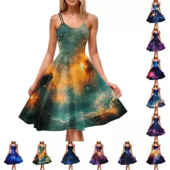 Женское повседневное модное платье с V-образным вырезом и длинными рукавами в стиле ретро с принтом «любовь» L чёрный