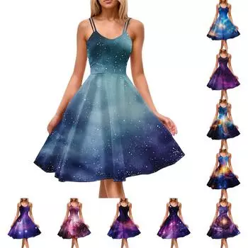 Женское повседневное модное платье с V-образным вырезом и длинными рукавами в стиле ретро с принтом «любовь» L