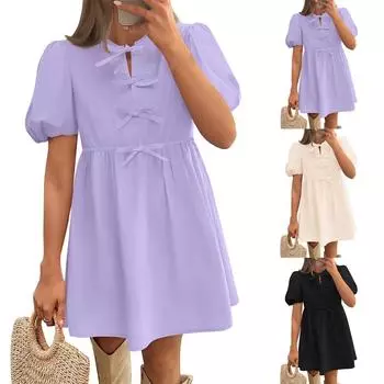 Женское повседневное однотонное модное сексуальное платье элегантное дорожка M армия зеленый