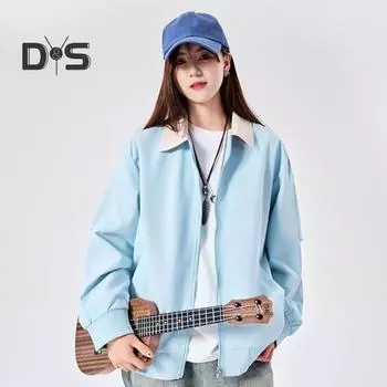 Женское повседневное пальто с лацканами, длинным рукавом, в стиле пэчворк, цветная эластичная кромка, куртка с застежкой-молнией, осенняя верхняя одежда XXL чёрный