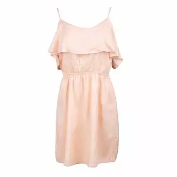 Женское приталенное платье на бретелях с рюшами BEST MOUNTAIN