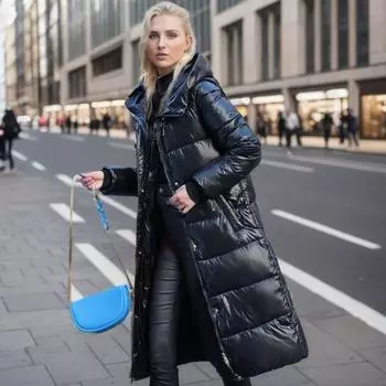 Женское пуховое хлопковое пальто с ярким лицом, свободная стирка, ветрозащитная куртка с капюшоном, осенне-зимняя утолщенная куртка с хлопковой подкладкой M красный