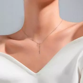 Женское роскошное ожерелье с кисточками в виде жемчужины Ландыша, персонализированные ювелирные изделия для ключицы девушки