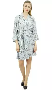 Женское серое платье Bimba с цветочным принтом, жоржет подружки невесты, подготовка 10 серый