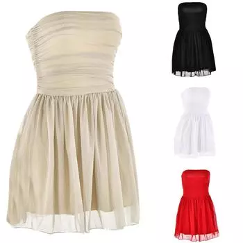 Женское сетчатое двухслойное платье-труба с открытой спиной M красный