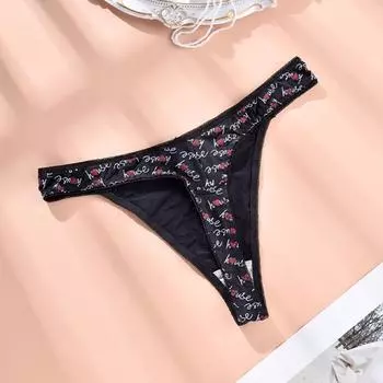 Женское сексуальное нижнее белье из сетки, прозрачные трусики-стринги больших размеров, бесшовные M