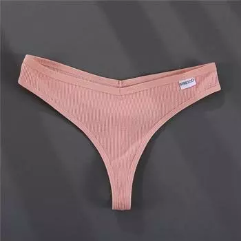 Женское сексуальное нижнее белье с цветами, соблазнительные трусики с низкой талией, стринги, дышащее нижнее белье без следов, женское нижнее белье с стрингами M розовый