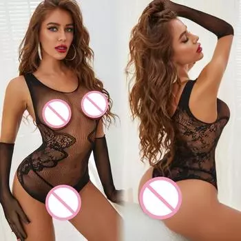 Женское сексуальное нижнее белье Teddies Блестящие глянцевые купальники Cupless Open Crotch Teddy Thong Leotard Open Breast Bodysuit Эротическое нижнее белье XS