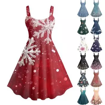 Женское сексуальное облегающее платье с принтом рождественской елки в стиле панк-ретро с открытыми плечами L армия зеленый