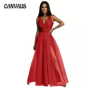 Женское сексуальное платье с V-образным вырезом и поясом для похудения, платье-халат с разрезом