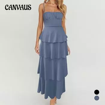 Женское сексуальное платье-торт с открытой спиной и плиссировкой на шнуровке XS