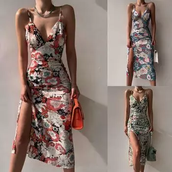 Женское сексуальное повседневное темпераментное регулируемое бюстгальтер с длинным разрезом на бретельках и открытой спиной XL синий