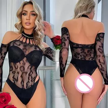 Женское сексуальное сетчатое боди, корректирующее белье, эротическое ажурное прозрачное тонкое мини-белье, костюм XXS