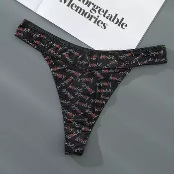 Женское сексуальное женское белье, трусики-стринги, сетчатое нижнее белье, стринги больших размеров, прозрачное бесшовное S