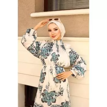 Женское шифоновое платье-хиджаб